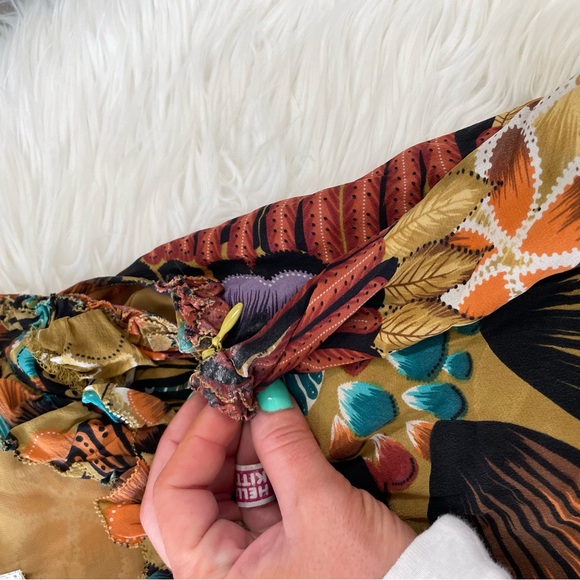 Anthropologie Edme & Esyllte Lappula Silk Dress Size 6 - Picture 9 of 11